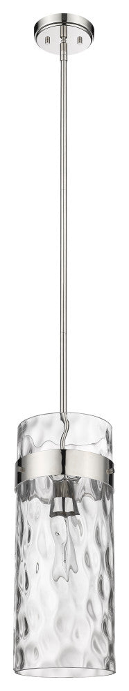 Zlite 3035P6-PN 1-Light Pendant, Clear
