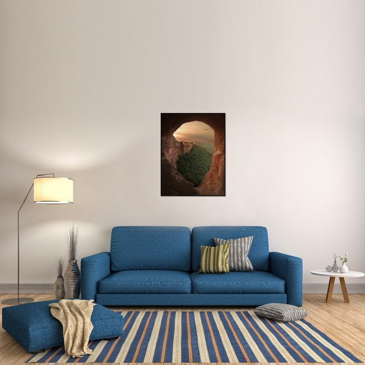 Slip Down, 30"x40"