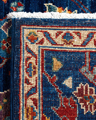 Serapi One-of-a-Kind Hand-Knotted Runner Rug Navy, 2' 8" x 9' 9"