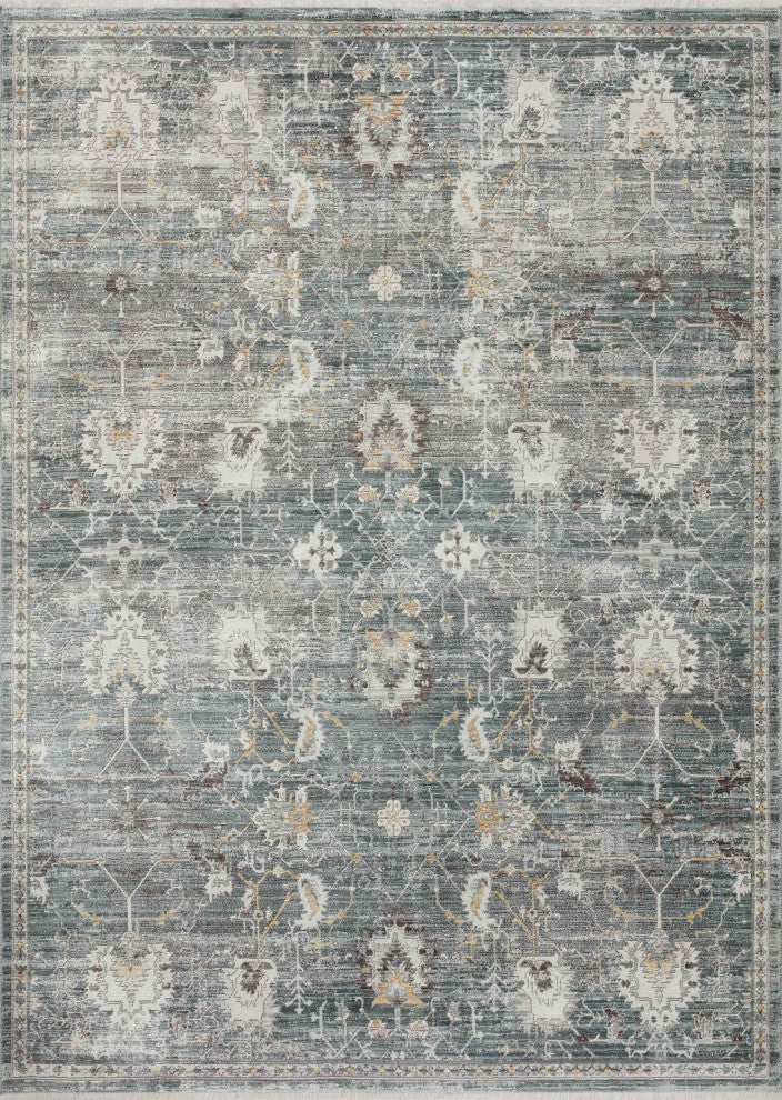 Loloi Bonney Lagoon / Ivory 2'-0" x 3'-0" Area Rug