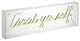 JONATHAN Y Lighting NEN1008 Treat Yo Self 6" Tall LED Accent - White