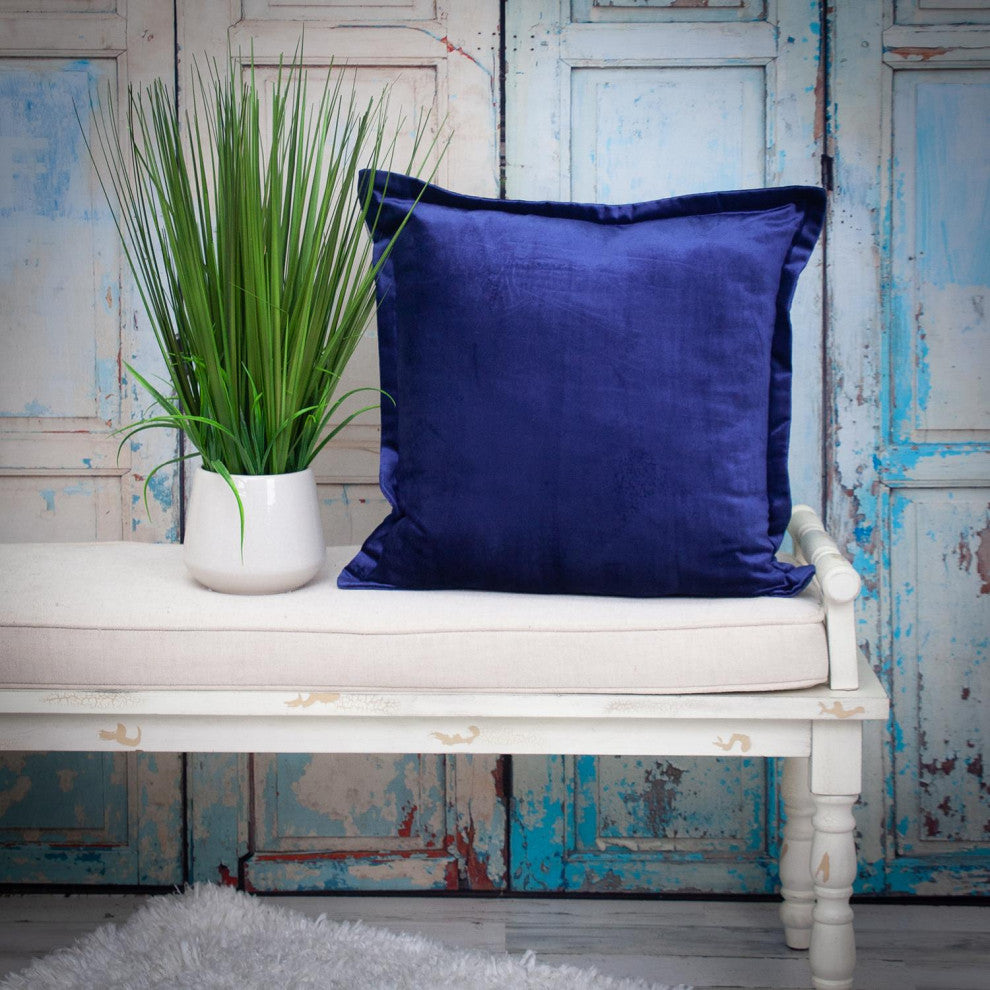 Parkland Collection Agneta Blue Throw Pillow
