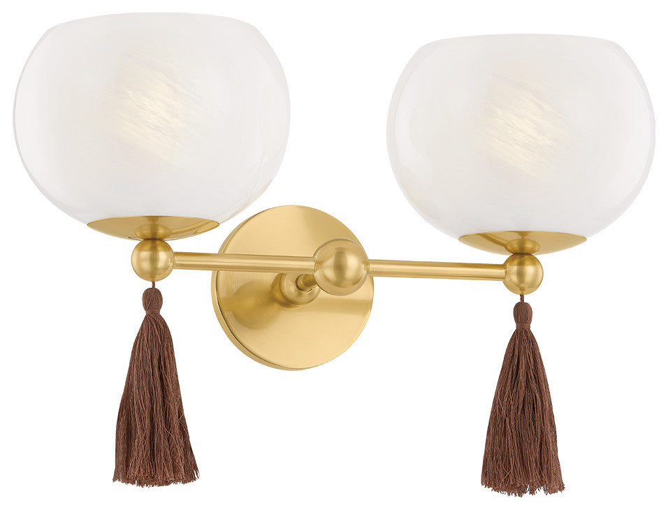 Mandy Cheng x Mitzi Niya Wall Sconce Aged Brass