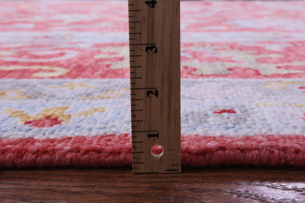 12' 3" X 15' 0" Hand Knotted Turkish Oushak Wool Rug - Q13421