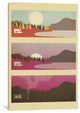 "Campfire" by Jazzberry Blue, 40x26x1.5, 1-Piece