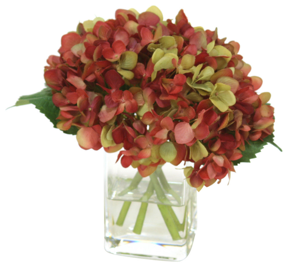 WaterlookÂ® Rose Green Hydrangea Nosegay