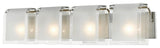 Z-Lite 169-4V Zephyr 4 Light Vanity Light - Brushed Nickel