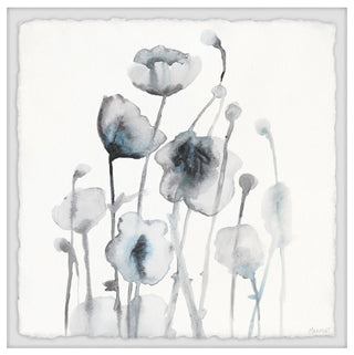 "Winter Leaves" Framed Painting Print, 12x12