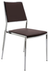 Aaron Dining Chair by Nuevo, Brown