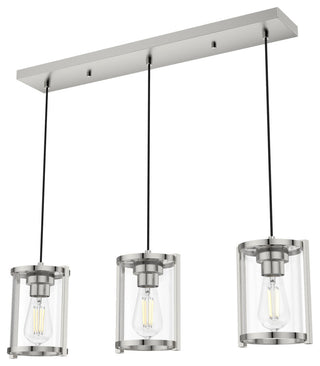 Astwood Polished Nickel 3 Light Cluster Ceiling Light Fixture