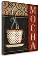 "Mocha" By Jennifer Pugh, Giclee Print on Gallery Wrap Canvas, Ready to Hang