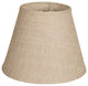 Empire Hardback Lampshade, Linen Cream
