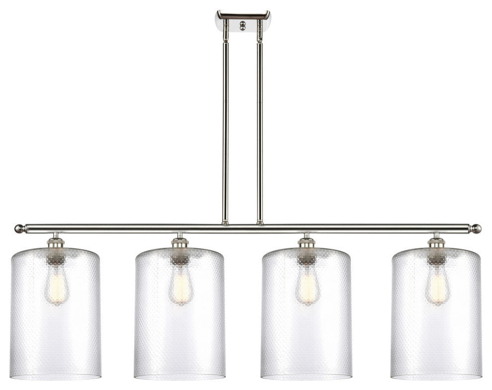 Innovations 516-4I-PN-G112-L 4 Light Island Light, Polished Nickel