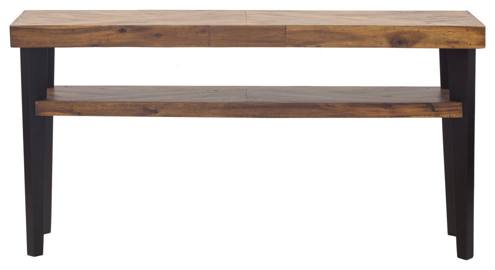Rustic Parq Console Table - Brown