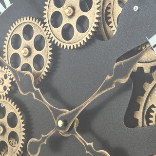 Paris II Gear Clock