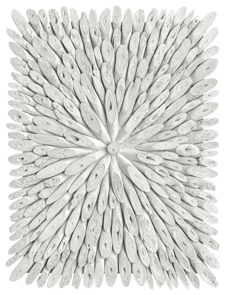 Uttermost Bahama Wood Whitewashed Wall Decor