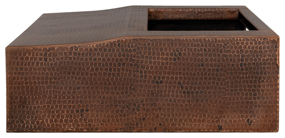 30" 735 CFM Hammered Copper Under Cabinet Range Hood With Slim Baffle Filter