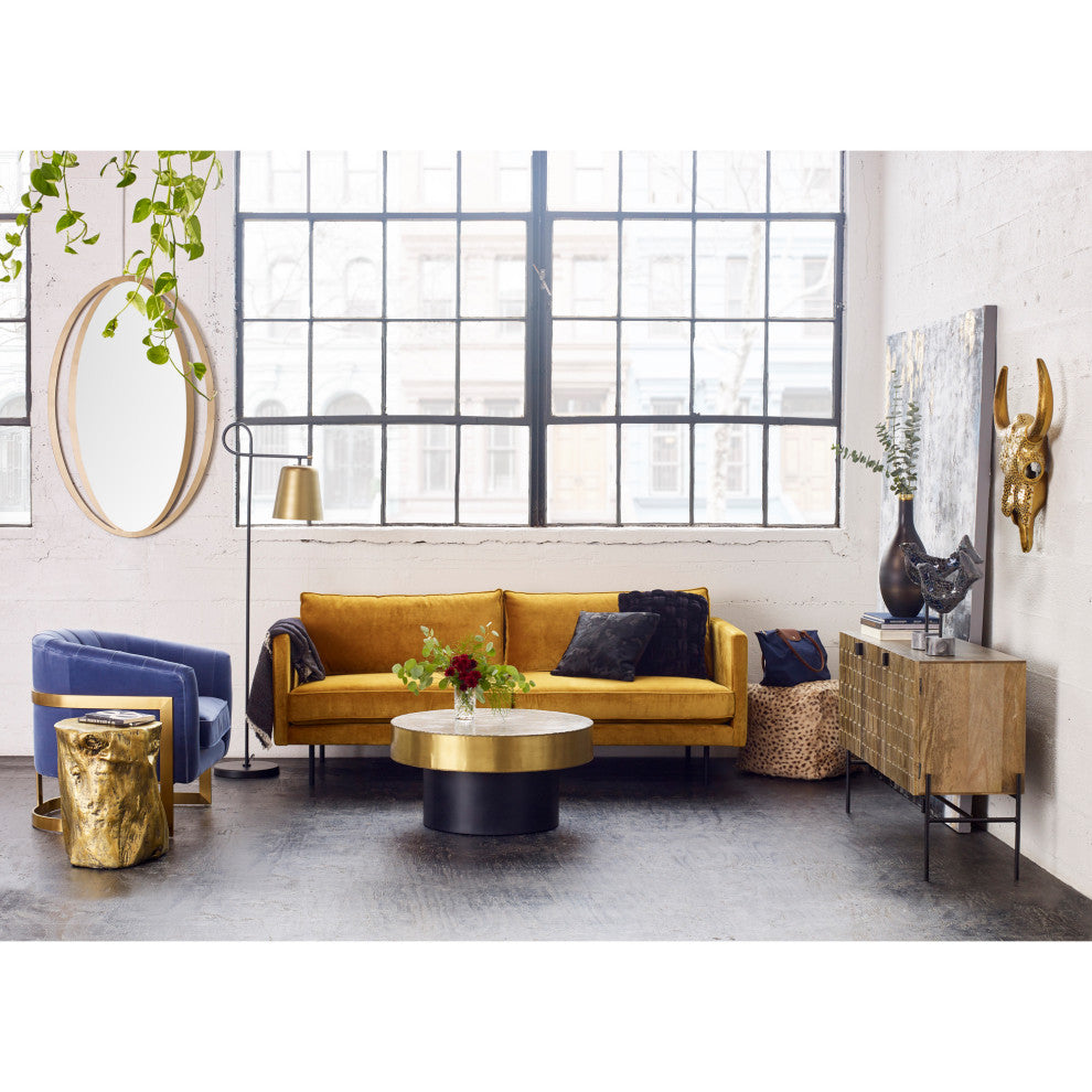 Contemporary Sticks Floor Lamp - Yellow
