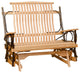 Hickory Log Glider, Hickory & Oak, 5 Foot