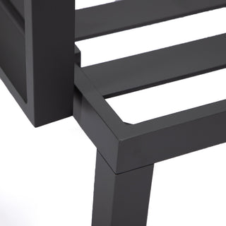 LeisureMod Hamilton 6-Piece Modular Patio Sectional Set With Cushion, Light Gray