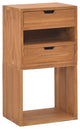 Vidaxl Storage Cabinet 15.7"x11.8"x29.9" Solid Teak Wood