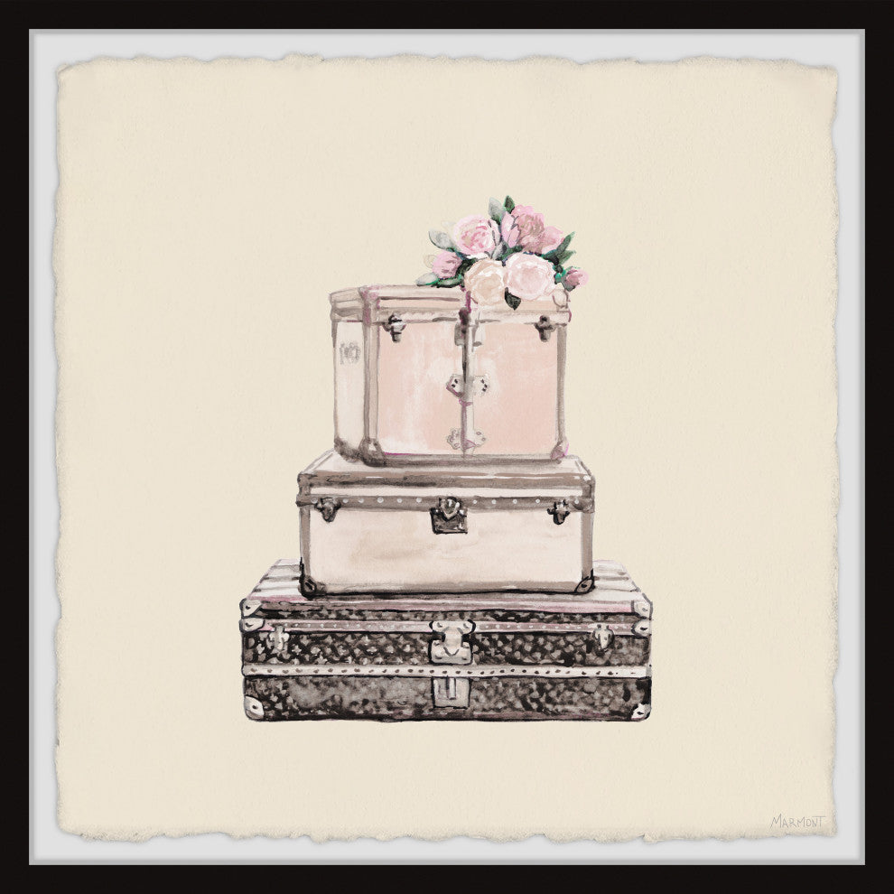 "Packed and Ready" Framed Painting Print, 12x12