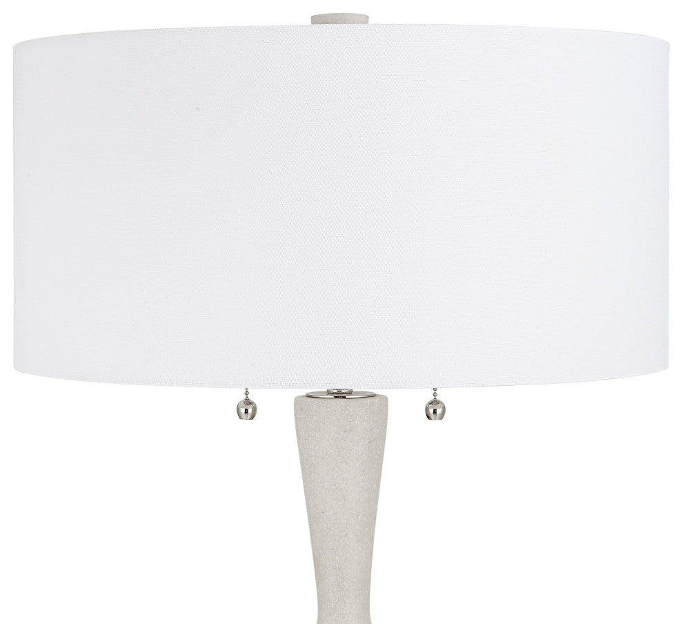 Uttermost Sharma Ivory Stone Table Lamp