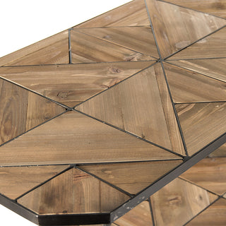 Industrial Loft Anna Wood And Metal Console