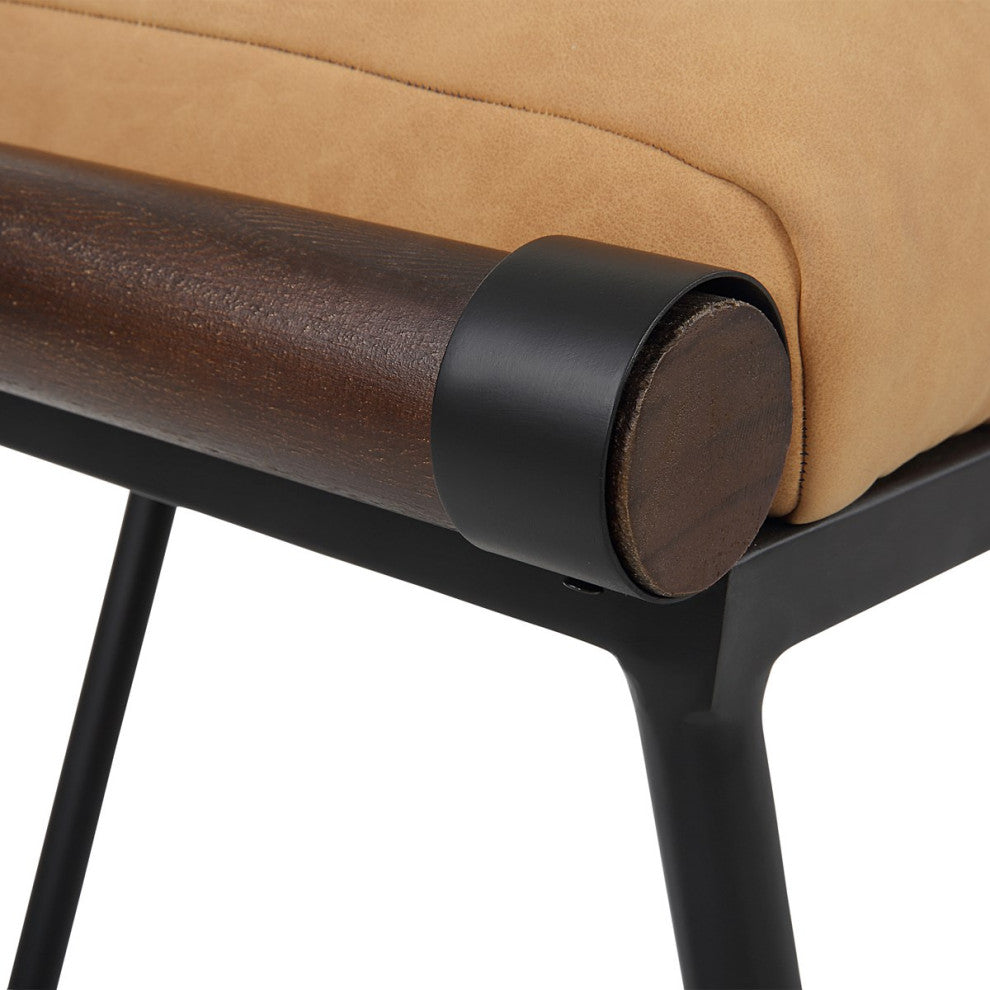 Uttermost Woodstock Mid-Century Bench 23679