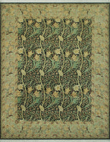 Pak-Persian Marlowe Black/Bone Gray Rug, 8'2x10'1