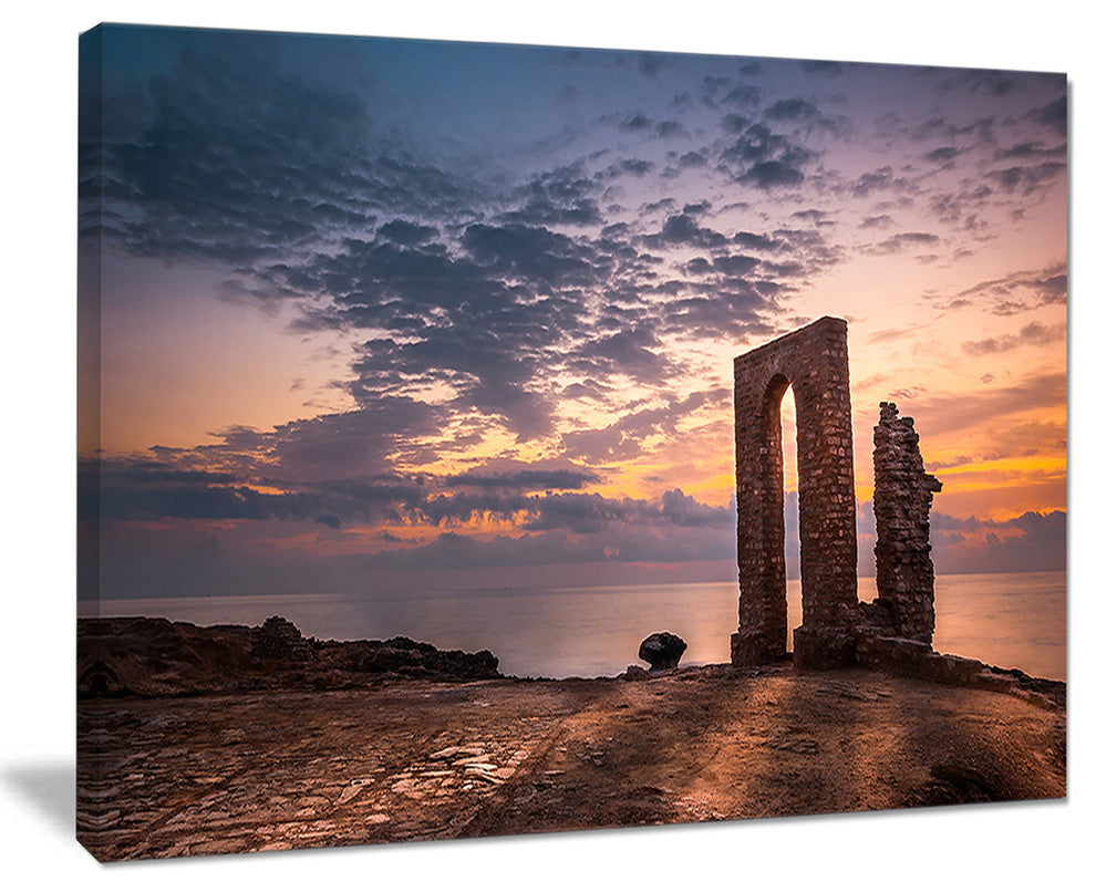 "Historic African Ruins at Sunset" Wall Art Canvas Print40"x30"