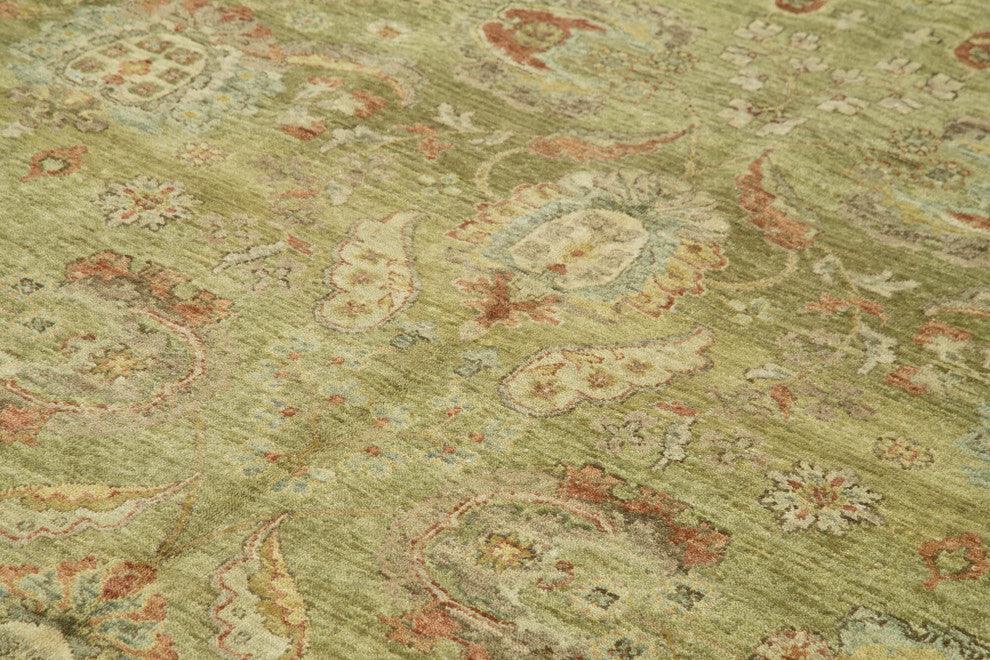 Rug N Carpet - Handwoven Oriental 8' 11" x 11' 9" One-of-a-Kind Oushak Area Rug