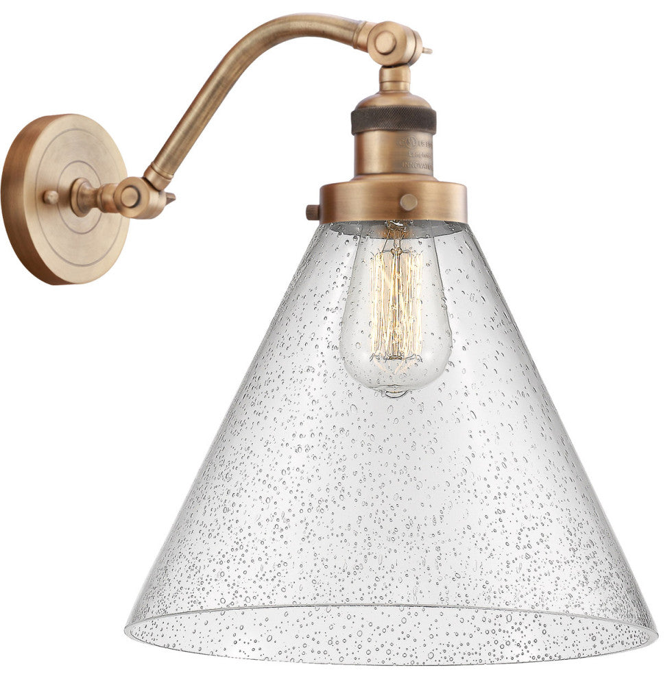 INNOVATIONS LIGHTING 515-1W-BB-G44-L-LED X-Large Cone 1 Light Sconce