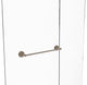 Monte Carlo 24" Shower Door Towel Bar, Antique Pewter