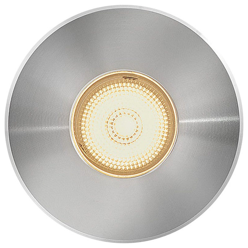 Dot Round LED Button Light, Stainless Steel