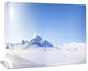 Vacant Winter Land Panorama, Landscape Canvas Art Print, 20"x12"