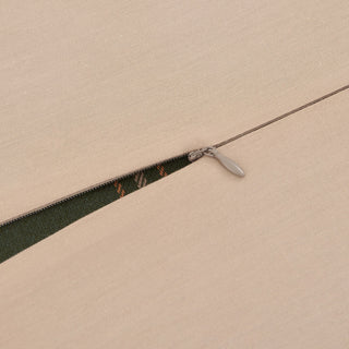 Windowpane Plaid Comforter Set, 3PC, Hunter Green, Super Queen