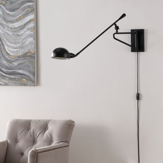 Safavieh Moxley 36.5" Wall Sconce, Black