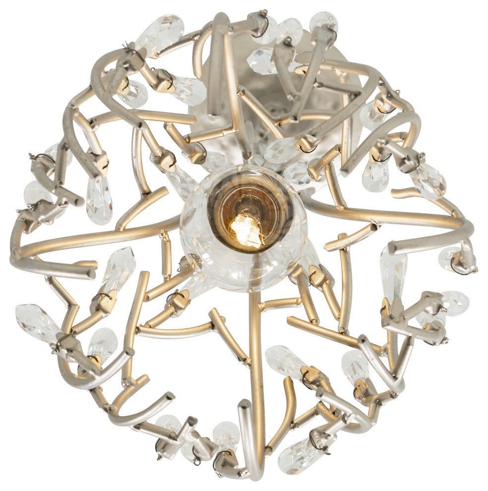 Varaluz-271M01GD-One Light Mini Pendant Gold Dust