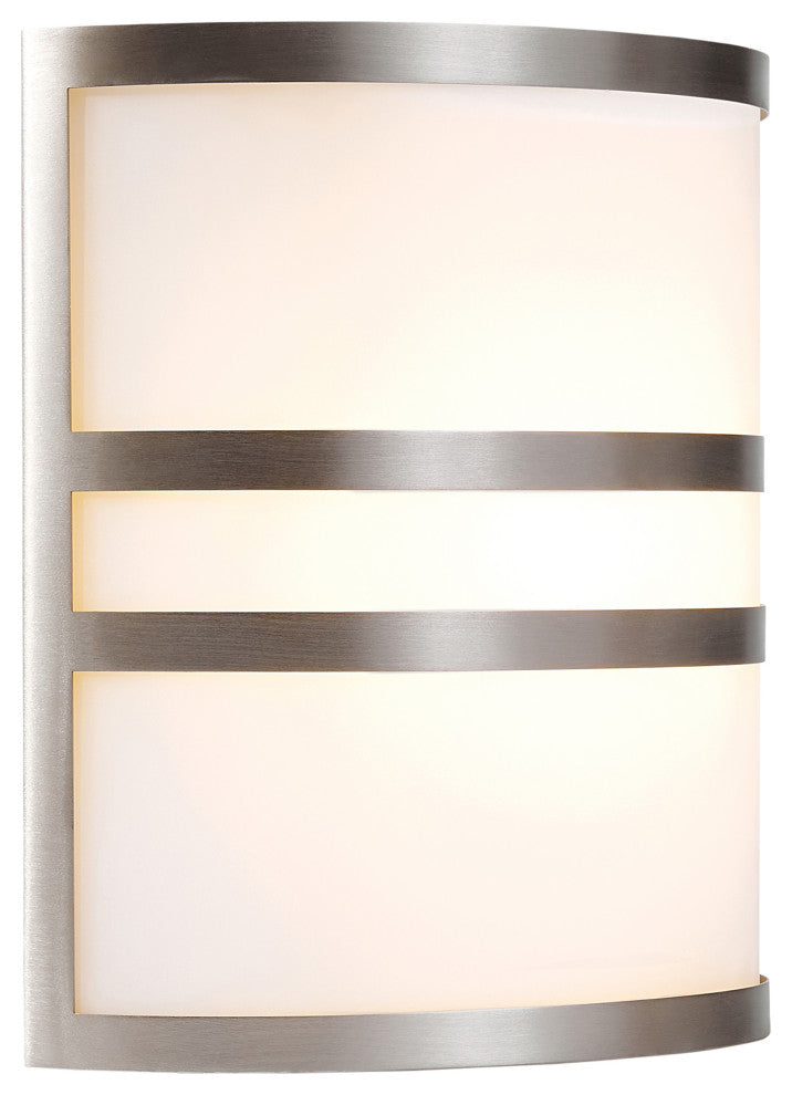 Access Artemis 2-Light LED Wall Sconce Brushed Steel