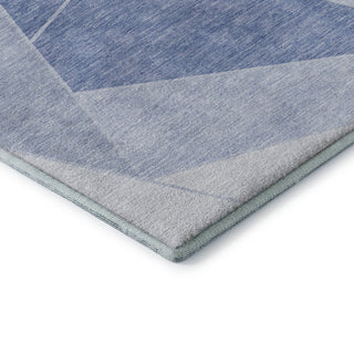 Premium Machine Washable Mayfield AMF636 Sky 2'3" x 7'6" Runner Rug