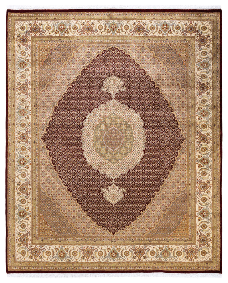 Mogul, One-of-a-Kind Hand-Knotted Area Rug Red, 8'2"x10'1"