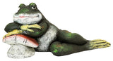 Bert The Flirtatious Frog Garden Statue