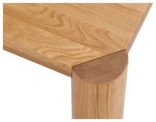 Post Dining Table Large Oak Natural