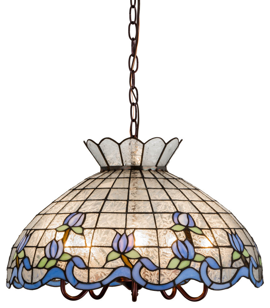20" Roseborder Pendant