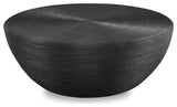 Uttermost 22919 Bongo Black Rattan Coffee Table