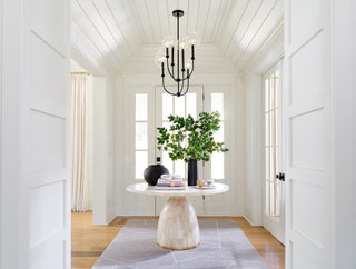 Hinkley Alchemy Chandelier, Black, 10 Light