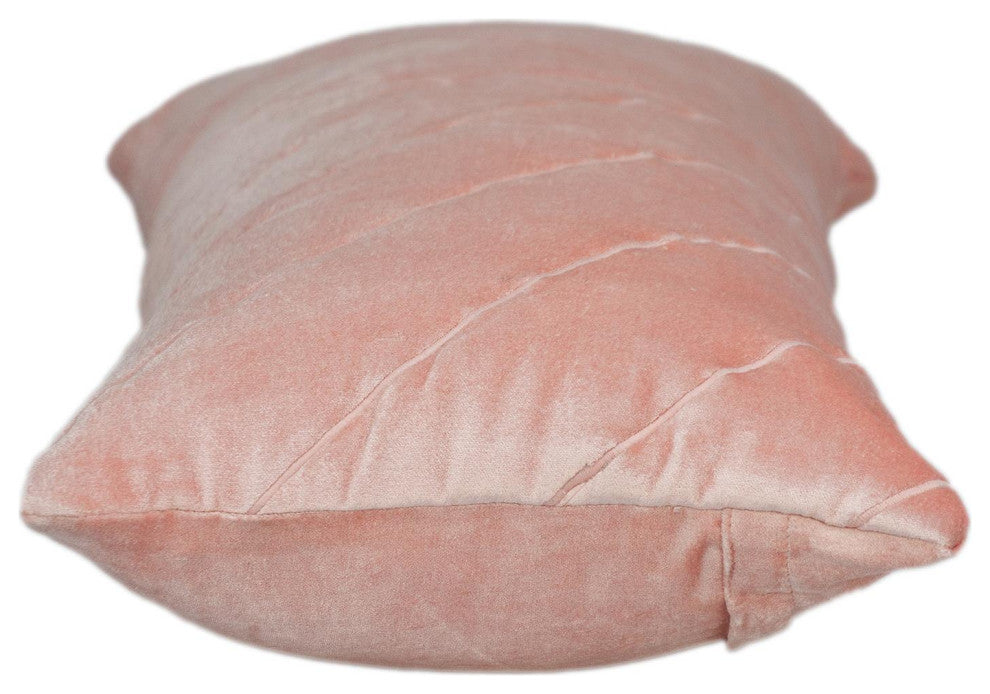 Parkland Collection Tobyn Pink Throw Pillow, Rectangle
