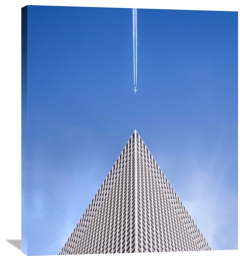 "Up And Down" Stretched Canvas Giclee by Nadav Jonas, 31x36"