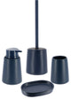 Bathroom Accessory Set, 4 Piece, Navy Blue, Soap Dispenser Only